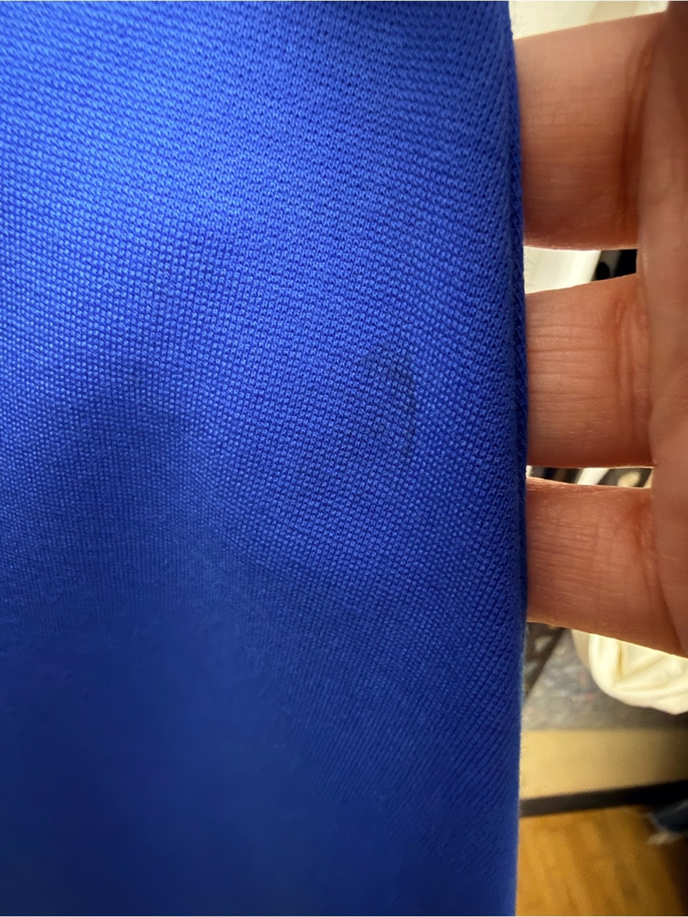 Boden Blue Midi Dress with Black Trim - Picture 5 of 10